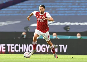 Arsenal's Dani Ceballos at Empty FA Cup Final: Arsenal vs. Chelsea (2020)