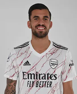 Arsenal's Dani Ceballos in Focus: Training Sessions at London Colney, 2020-21