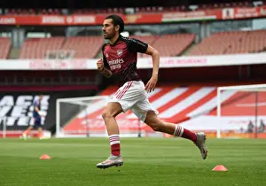 Arsenal's Dani Ceballos Gears Up for Arsenal v Watford Premier League Clash (2019-20)
