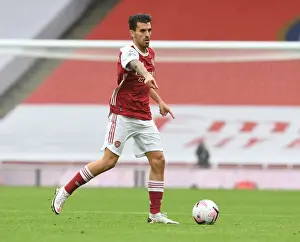 Arsenal's Dani Ceballos Plays On at Empty Emirates Against Sheffield United, Premier League 2020-21