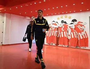 Olympiacos V Arsenal 2019-20 Prints: Arsenal's Dani Ceballos Prepares for Olympiacos Europa League Showdown