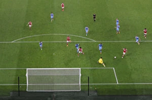 Images Dated 19th September 2020: Arsenal's Dani Ceballos Sets Up Nketiah's Goal: Arsenal 2-0 West Ham United (2020-21)