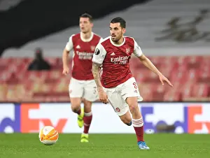 Arsenal's Dani Ceballos in UEFA Europa League: Arsenal vs. Olympiacos (Behind Closed Doors)