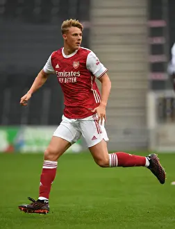 Arsenal's Daniel Ballard in Pre-Season Action: MK Dons vs Arsenal, 2020