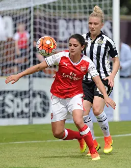 Arsenal Ladies V Notts County WSL 10th July 2016 Prints: Arsenal's Danielle van de Donk Shines in 2-0 Victory over Notts County