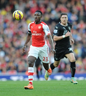Arsenal's Danny Welbeck in Action Against Burnley, Premier League 2014/15