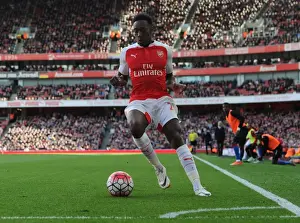 Arsenal's Danny Welbeck in Action Against Crystal Palace (2015-16 Premier League)