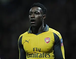 Preston North End V Arsenal - FA Cup - 2017 Prints: Arsenal's Danny Welbeck in Action during FA Cup Third Round Match against Preston North End