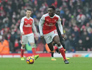 Arsenal's Danny Welbeck in Action against Hull City - Premier League 2016-17