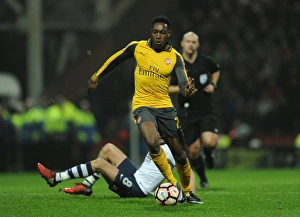 Preston North End V Arsenal - FA Cup - 2017 Prints: Arsenal's Danny Welbeck in Action against Preston North End, FA Cup 2017