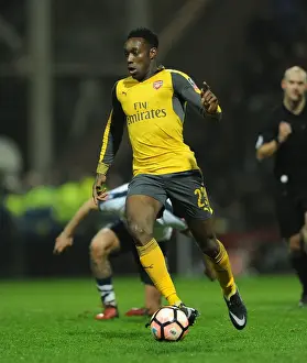 Preston North End V Arsenal - FA Cup - 2017 Prints: Arsenal's Danny Welbeck in Action against Preston North End in FA Cup Third Round