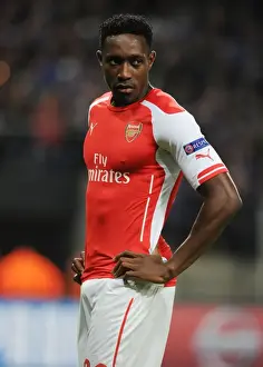 Arsenal's Danny Welbeck in Action against RSC Anderlecht in the 2014-15 UEFA Champions League