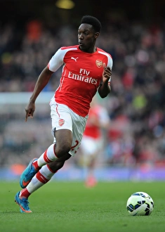 Arsenal V West Ham United 2014/15 Prints: Arsenal's Danny Welbeck in Action Against West Ham United, Premier League 2014/15