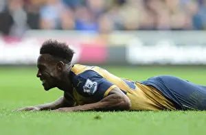 West Ham United V Arsenal 2015-16 Prints: Arsenal's Danny Welbeck in Action Against West Ham United - Premier League 2015-16