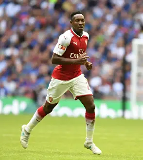 Arsenal V Chelsea - FA Community Shield 2017-18 Prints: Arsenal's Danny Welbeck in FA Community Shield Clash Against Chelsea