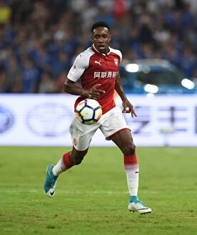 Images Dated 23rd July 2017: Arsenal's Danny Welbeck Faces Off Against Chelsea in Beijing, 2017