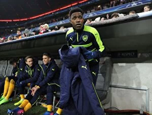 Images Dated 15th February 2017: Arsenal's Danny Welbeck Prepares for Bayern Munich Showdown in Champions League