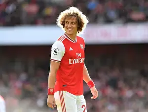 Arsenal's David Luiz in Action: Arsenal vs AFC Bournemouth, Premier League 2019-20