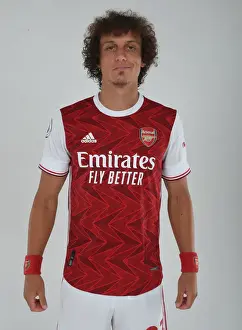 Arsenal's David Luiz in Focus during 2020-21 Training Session at London Colney