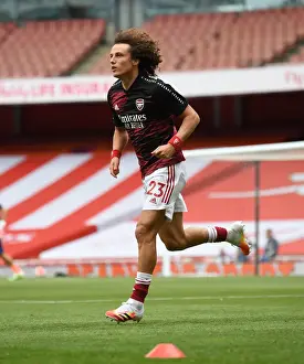 Arsenal's David Luiz Gears Up for Arsenal v Watford Premier League Clash at Emirates Stadium