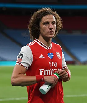 Arsenal's David Luiz Reacts After FA Cup Semi-Final vs Manchester City