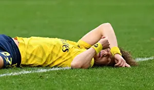 Arsenal's David Luiz Suffers Head Knock in Burnley Clash (Premier League 2019-20)