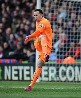 Crystal Palace V Arsenal 2014-15 Prints: Arsenal's David Ospina in Action at Crystal Palace, Premier League 2014-15