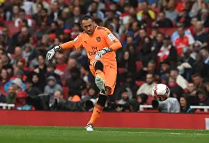 Arsenal V Benfica - Emirates Cup 2017-18 Prints: Arsenal's David Ospina in Action Against SL Benfica at the Emirates Cup 2017-18