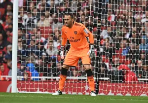Arsenal V Benfica - Emirates Cup 2017-18 Prints: Arsenal's David Ospina in Action Against SL Benfica - Emirates Cup 2017-18