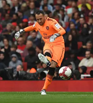 Arsenal's David Ospina in Action Against SL Benfica - Emirates Cup 2017-18