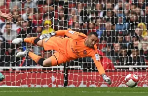 Arsenal V Benfica - Emirates Cup 2017-18 Prints: Arsenal's David Ospina in Action Against SL Benfica - Emirates Cup 2017-18