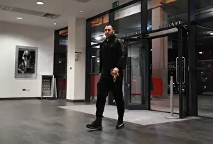 Arsenal V Östersunds FK 2017-18 Prints: Arsenal's David Ospina Arrives at Emirates Stadium Ahead of Arsenal v Östersunds FK UEFA Europa League Match