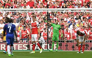 Arsenal V Chelsea - FA Cup Final 2017 Prints: Arsenal's David Ospina in FA Cup Final Action: Arsenal vs. Chelsea (2017)