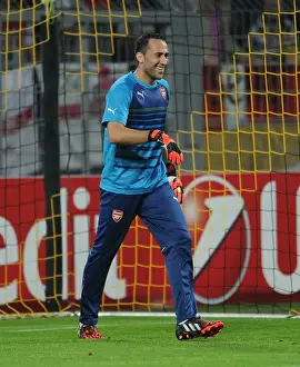 Arsenal's David Ospina: Pre-Match Focus and Determination vs. Borussia Dortmund (2014-15 Champions League)