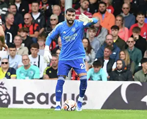 Arsenal's David Raya in Action at AFC Bournemouth: Premier League Clash 2023-24