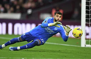 Aston Villa V Arsenal 2023-24 Prints: Arsenal's David Raya in Action: Aston Villa vs. Arsenal, Premier League 2023-24