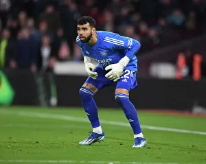 Aston Villa V Arsenal 2023-24 Prints: Arsenal's David Raya in Action: Aston Villa vs Arsenal, Premier League 2023-24