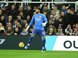 Arsenal's David Raya in Action Against Newcastle United - Premier League 2023-24