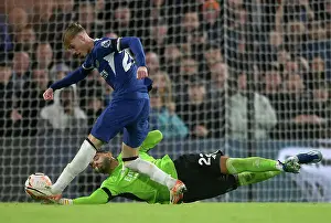 Arsenal's David Raya Denies Chelsea's Cole Palmer: A Premier League Battle at Stamford Bridge (2023-24)
