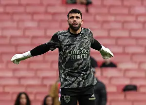 Arsenal's David Raya Gears Up: Arsenal FC vs Sheffield United, Premier League 2023-24
