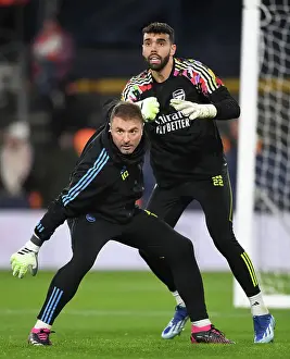 Arsenal's David Raya Prepares for Luton Town Clash in Premier League (2023-24)
