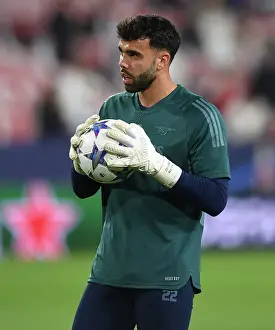 Arsenal's David Raya Prepares for Sevilla Showdown in Champions League Group Stage, 2023-24