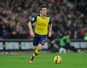 Southampton V Arsenal 2014-15 Prints: Arsenal's Debuchy in Action: Premier League Clash Against Southampton (2014-15)