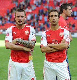 Arsenal's Debuchy and Flamini: FA Community Shield Showdown vs Manchester City