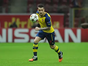 Arsenal's Debuchy Shines in Champions League Showdown against Galatasaray, Istanbul 2014