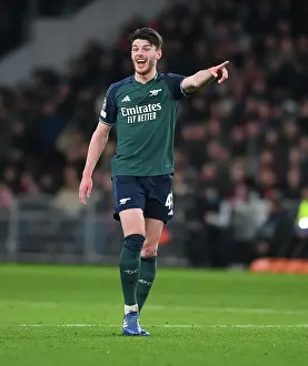 Arsenal's Declan Rice Faces Off Against PSV Eindhoven in Champions League Group Stage Match, 2023-24