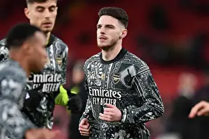 Liverpool V Arsenal 2023-24 Prints: Arsenal's Declan Rice Gears Up for Liverpool Showdown - Premier League 2023-24