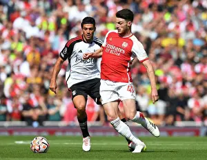 Arsenal's Declan Rice Scores Thriller at Emirates: Arsenal FC vs Fulham FC, Premier League 2023-24