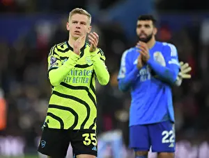 Arsenal's Defeat at Aston Villa: Zinchenko's Bittersweet Applause (2023-24)