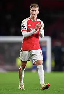 Arsenal's Defeat: Martin Odegaard Bids Fans Farewell After Arsenal v West Ham United (2023-24)